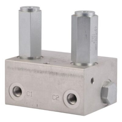VALVE, CHECK DOUBLE PILOT