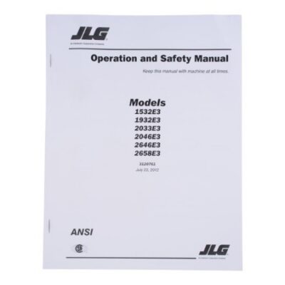 1532E3-2658E3 OPER & SAFETY