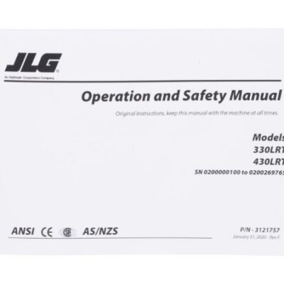 330/430LRT GBL OPER/SAFETY