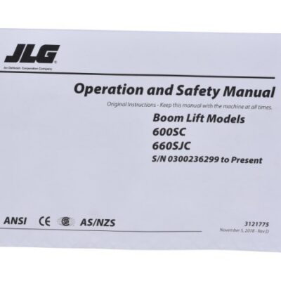600SC GBL OPERATOR SN236299>